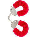 Toyjoy - Furry Fun Cuffs Red