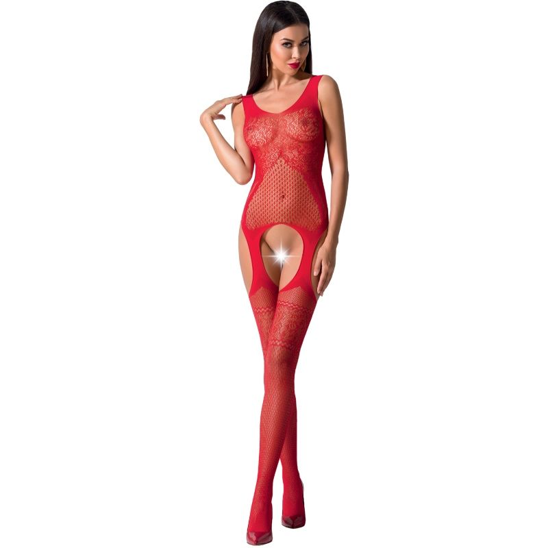 PASSION - WOMEN'S BS061 BLACK BODYSTOCK ONE SIZE