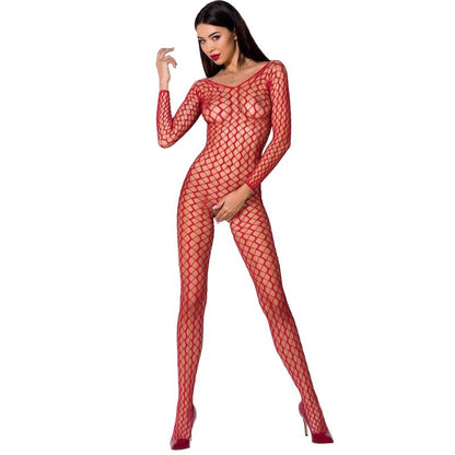 Passion - Woman Bs068 Bodystocking Preto Tamanho Único