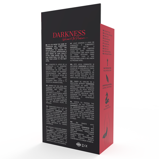 DARKNESS - TAPÓN ANAL DE SILICONA CON COLA GRIS
