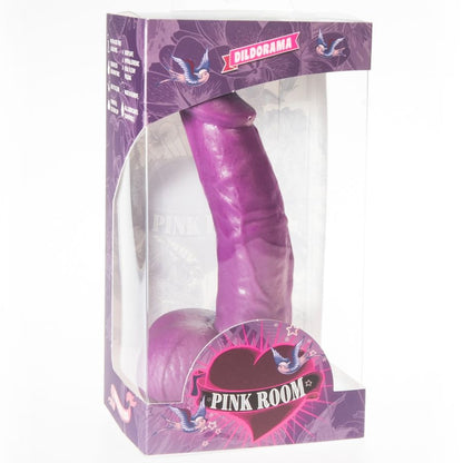 PINK ROOM - REALISTIC PURPLE CONNOR DILDO 16 CM