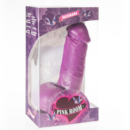 PINK ROOM - DILDO REALISTA MORADO DE 16 CM