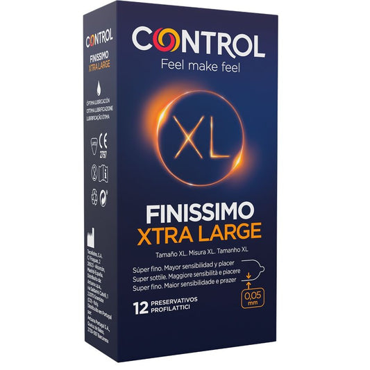CONTROL - FINISSIMO GG CONDOMS 12 UNITS