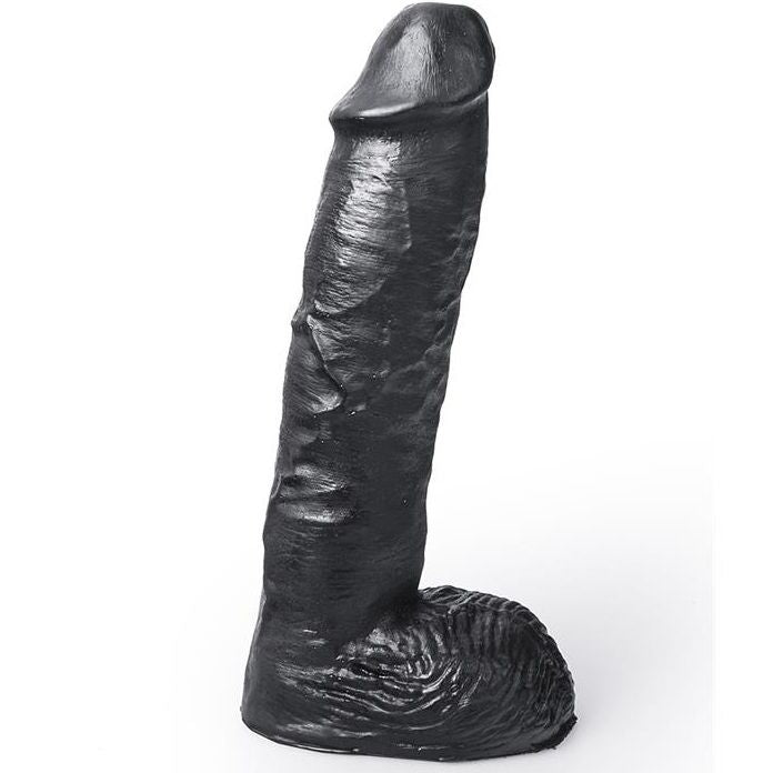 SISTEMA COLGADO - DILDO REALISTA COLOR MICKEY NEGRO 24 CM