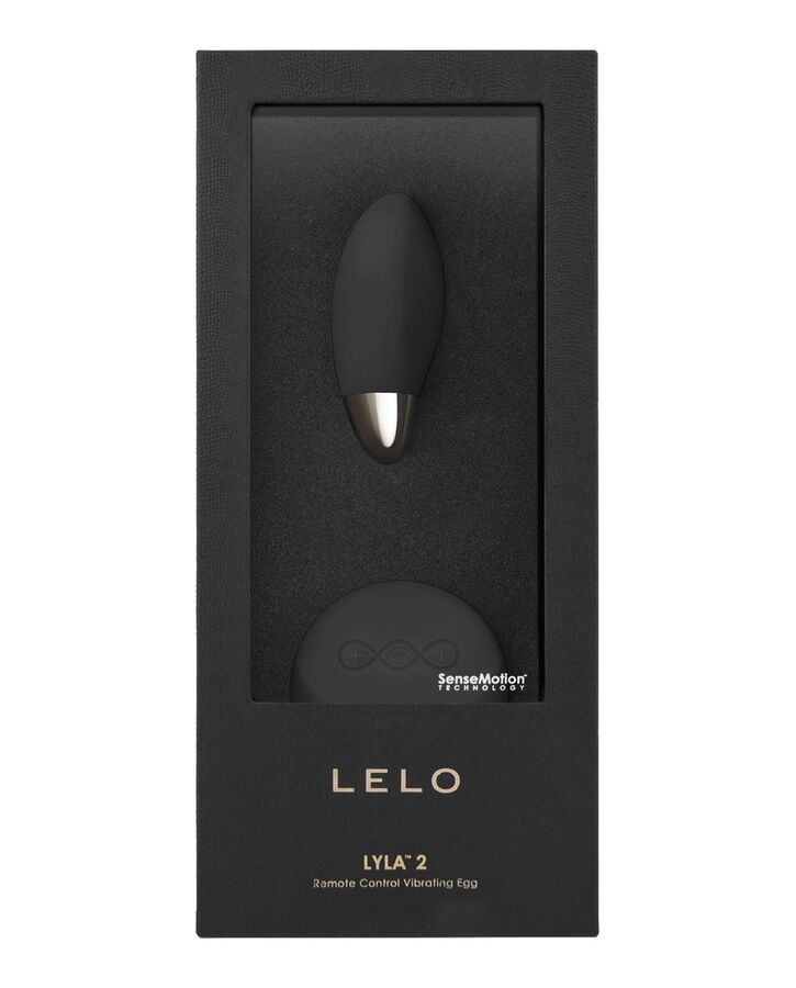 LELO - LYLA 2 INSIGNIA DESIGN EDITION HUEVO DE MASAJE NEGRO