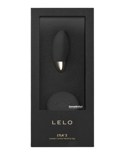LELO - LYLA 2 INSIGNIA DESIGN EDITION HUEVO DE MASAJE NEGRO