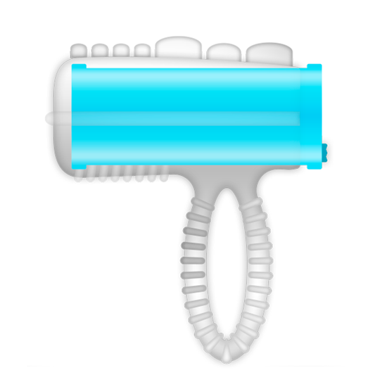 CASUAL LOVE - BLUE VIBRATING RING TONGUE