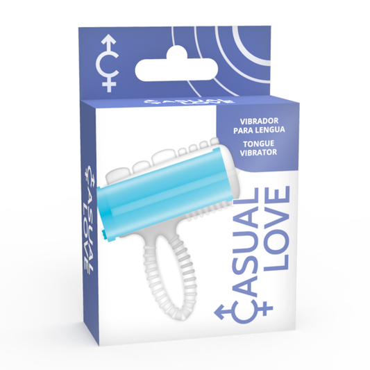 CASUAL LOVE - BLUE VIBRATING RING TONGUE