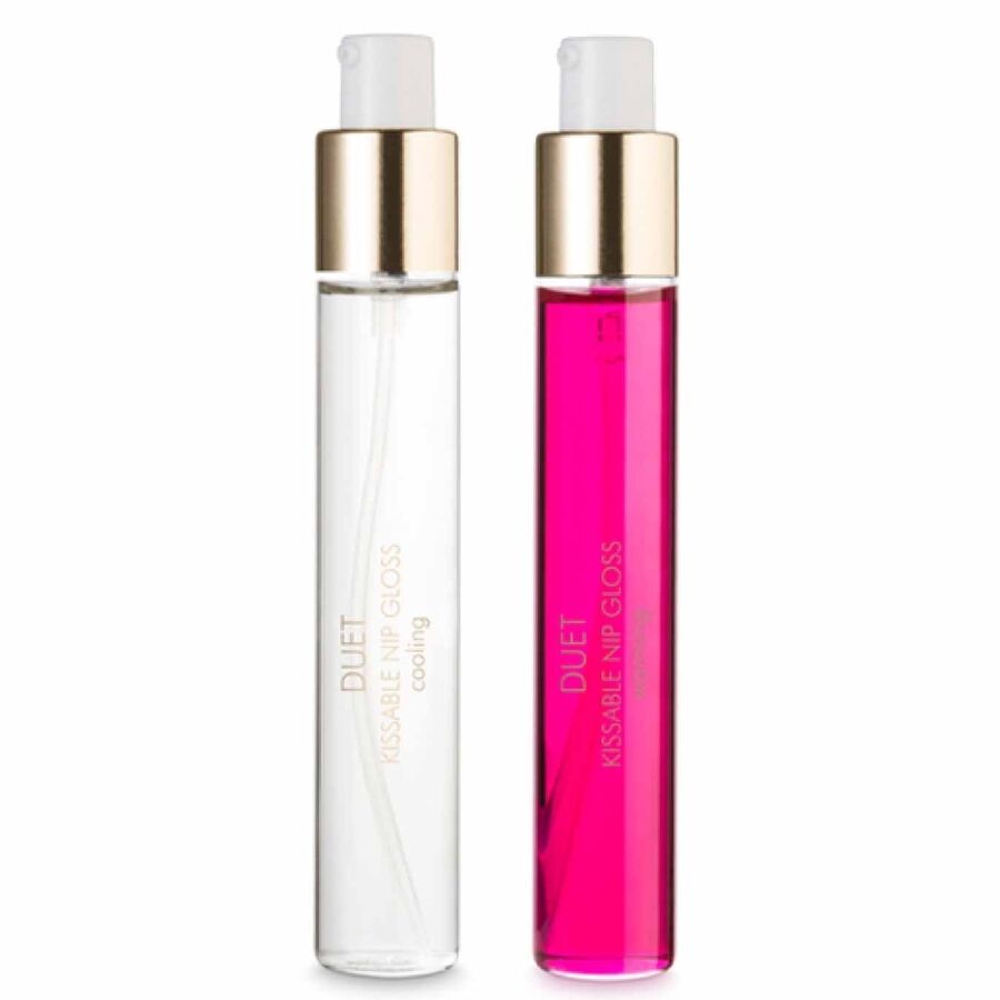 BIJOUX - DUO GLOSS PACK FOR HOT &amp; COLD NIPPLES