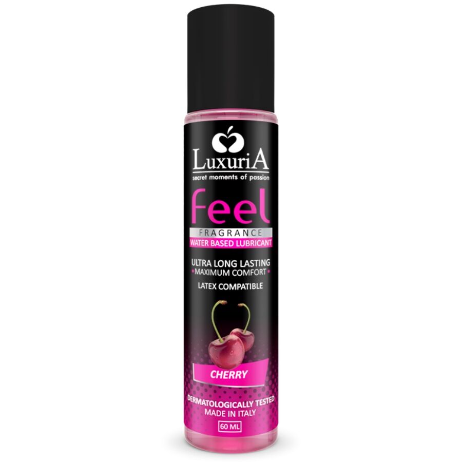 INTIMATELINE - LUBRICANTE LUXURIA FEEL CHERRY A BASE DE AGUA 60 ML