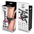 Harness Attraction - Rnes Vibrador Coelho Vincent 15 Cm -O- 4 Cm