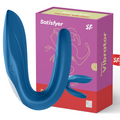 Satisfyer - Vibrador de Juguete para Pareja Whale Estimulando a Ambos los Miembros de la Pareja Edición 2020