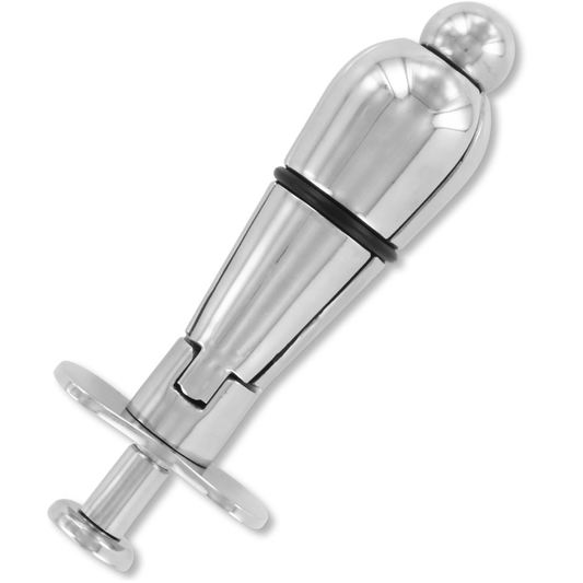 HARD METAL - BUTT PLUG WITH LOCK