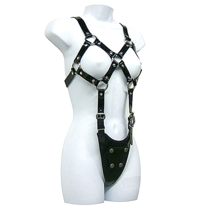 LEATHER BODY - WOMAN'S BODY EXPOSED