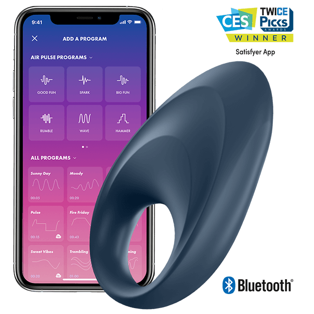 SATISFYER - APLICACIÓN DEL VIBRADOR DE ANILLO MIGHTY ONE