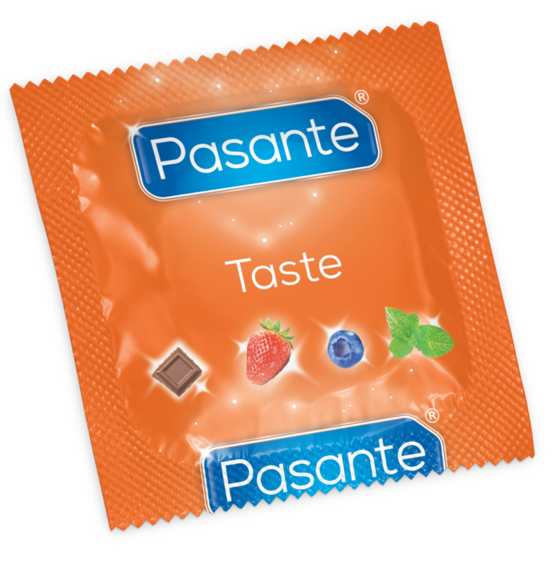 PASANTE - DE SABORES DE PRESERVATIVOS 144 UNIDADES