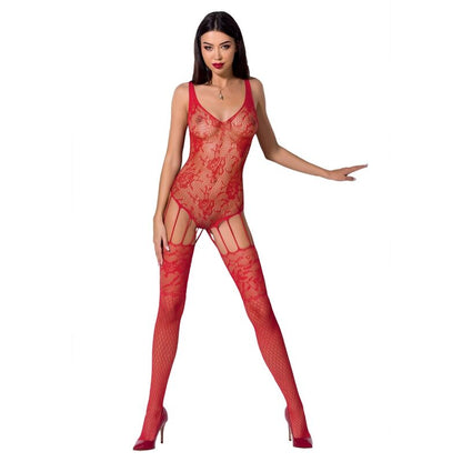 Passion - Woman Bs074 Bodystocking Tamanho Único Preto
