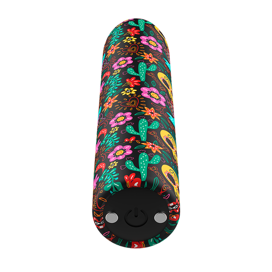 CUSTOM BULLETS - CUSTOMIZED FLORAL BULLETS RECHARGEABLE BULLETS 10 INTENSITIES