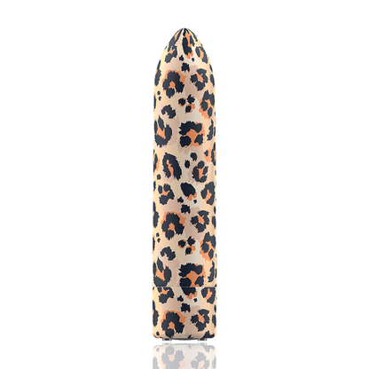 CUSTOM BULLETS - CUSTOM BULLETS LEOPARD RECHARGEABLE BULLETS 10 INTENSITIES