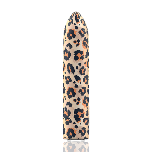 CUSTOM BULLETS - CUSTOM BULLETS LEOPARD RECHARGEABLE BULLETS 10 INTENSITIES