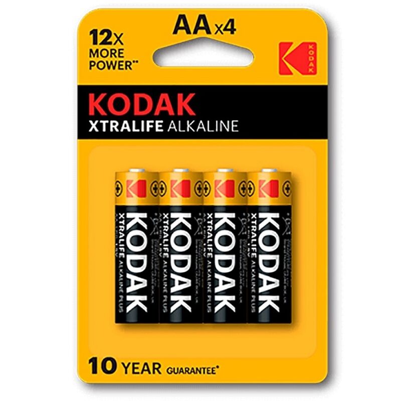KODAK – XTRALIFE AA LR6*4 ALKALINE BATTERY