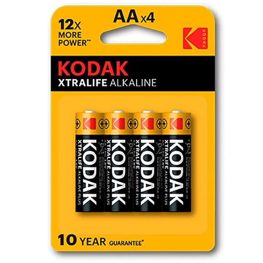 KODAK – PILA ALCALINA XTRALIFE AA LR6*4