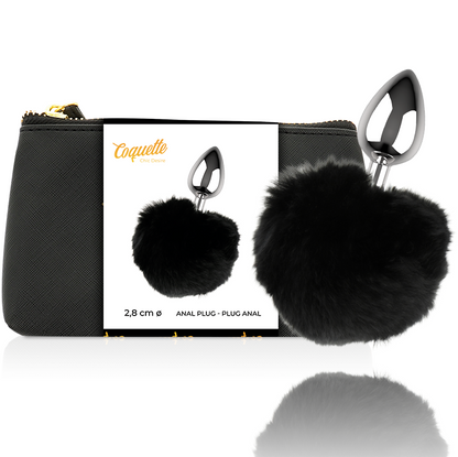 COQUETTE CHIC DESIRE - METAL ANAL PLUG SIZE G 2.8 X 4.1 CM