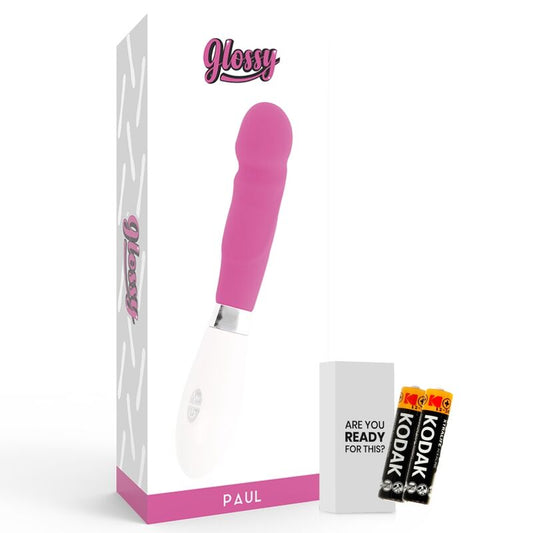 GLOSSY - VIBRADOR PAUL PINK