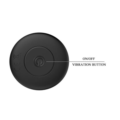 MR PLAY - PLUG ANAL VIBRADOR RECARGABLE NEGRO