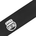 Darkness - Black BDSM Collar with Lock