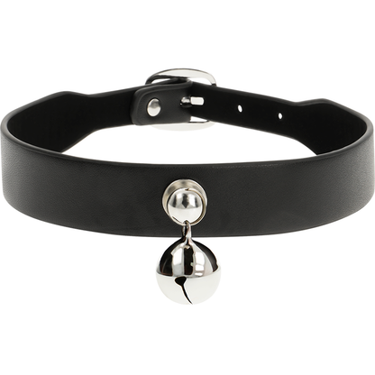 COQUETTE CHIC DESIRE - VEGAN LEATHER NECKLACE WOMEN RATTLE ACCESSORY