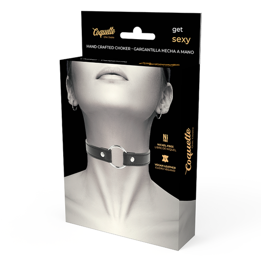 COQUETTE CHIC DESIRE - WOMEN'S ACCESSORY VEGAN LEATHER NECKLACE