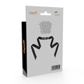 Coquette Chic Desire - Antifaz de Encaje Negro con Lazo