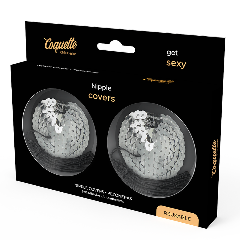 COQUETTE CHIC DESIRE - CUBREPUNTAS PLATEADO