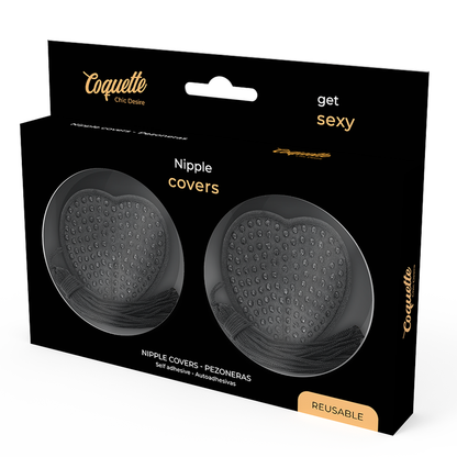 COQUETTE CHIC DESIRE - CUBREPUNTAS NEGROS