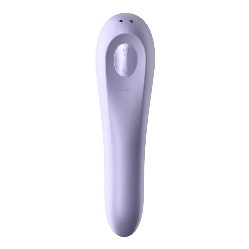 SATISFYER - VIBRADOR DE MUÑECA DE AIRE MAUV DUAL PLEASURE