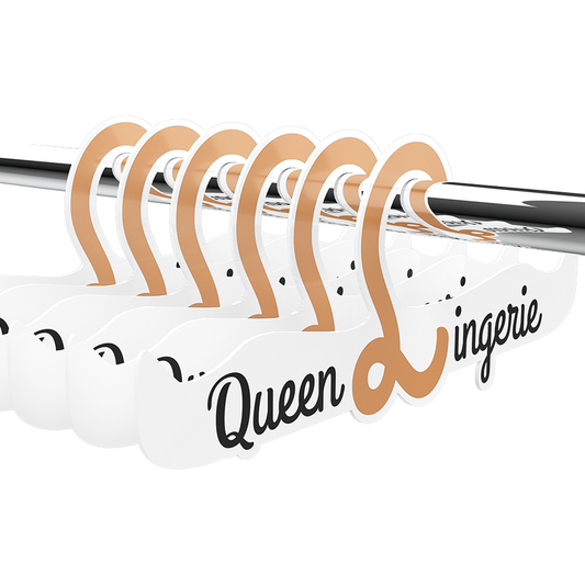 QUEEN LINGERIE - PERCHA LENCERÍA 27,5 CM 1 UNIDAD