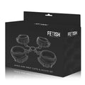 Fetish Submissive - Conjunto De Algemas De Mãos E Tornozelo Com Forro De Noprene