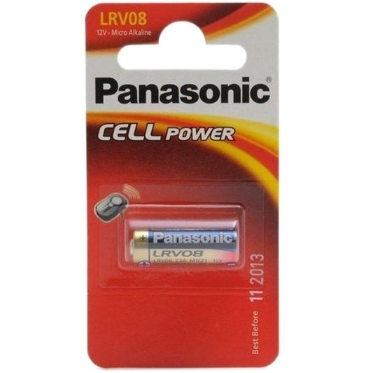 BATERÍA PANASONIC LRV08 LR23A 12V 1 UNIDAD