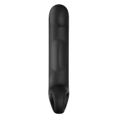 ELECTROSTIM - OVID BLACK SILICONE DILDO