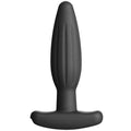 Electrastim - Plug Anal De Silicone Preto Rocker Pequeno