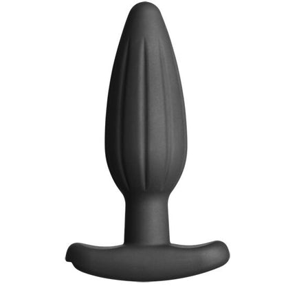 ELECTRASTIM - MEDIUM ROCKER BLACK SILICONE BUTT PLUG