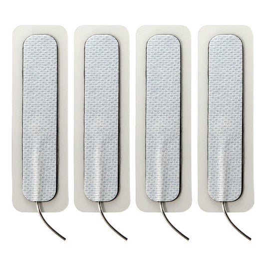 ELECTRASTIM - 4 X LONG SELF-ADHESIVE PADS 1.5CM X 7.5CM