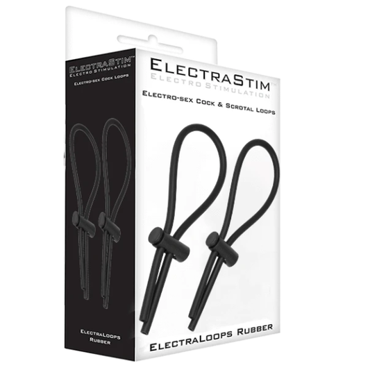ELECTRASTIM - COCK AND SCROTUM ADJ. RUBBER TIES