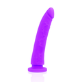 Delta Club - Arreio De Brinquedos + Dong Purple Silicone 17 Cm -O- 3 Cm