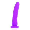 Delta Club - Juguetes Arnés + Anillo Morado Silicona 20 Cm -O- 4 Cm