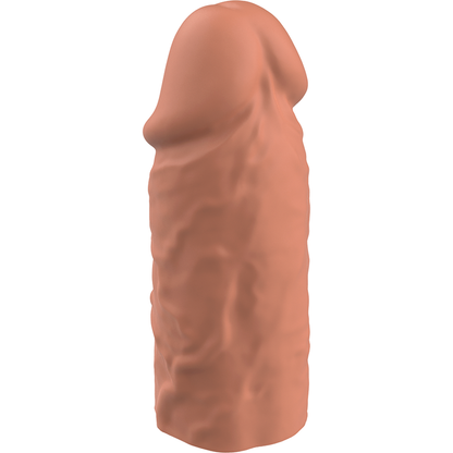 VIRILXL - EXTENSIÓN DE PENE DE SILICONA LÍQUIDA V3 MARRÓN