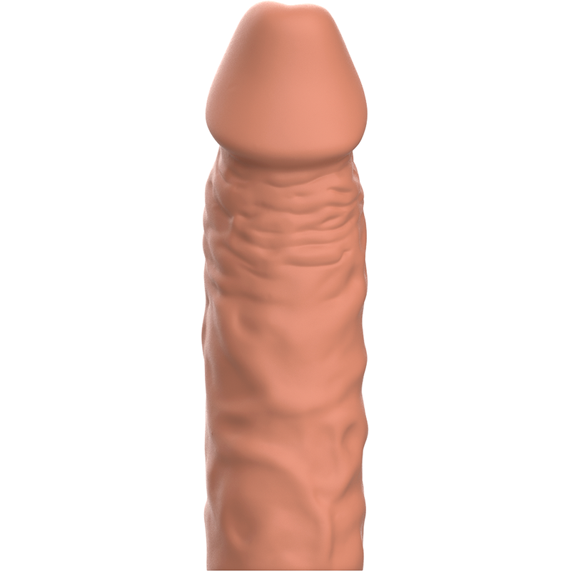 VIRILXL - EXTENSIÓN DE PENE DE SILICONA LÍQUIDA V5 MARRÓN