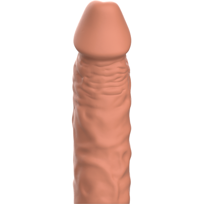 VIRILXL - EXTENSIÓN DE PENE DE SILICONA LÍQUIDA V5 MARRÓN