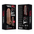 Virilxl - Extensão De Pênis De Silicone Líquido V7 Marrom